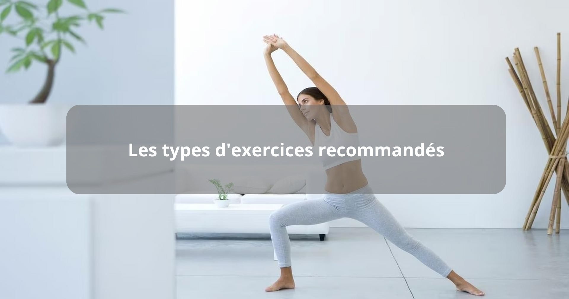 les types d'exercices recommandés