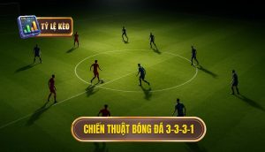 Chiến thuật bóng đá 3-3-3-1