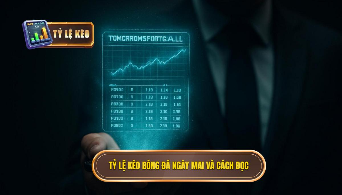 Các loại tỷ lệ kèo bóng đá ngày mai phổ biến và cách đọc chuyên sâu