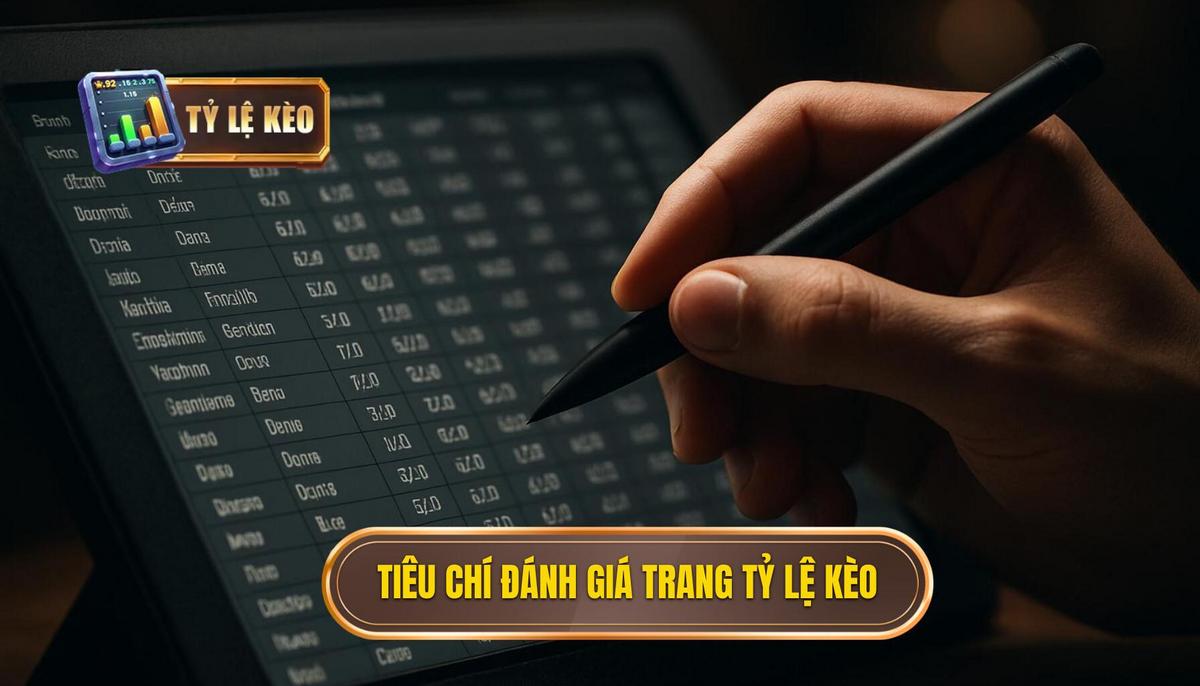 Các tiêu chí vàng để đánh giá một trang tỷ lệ kèo uy tín