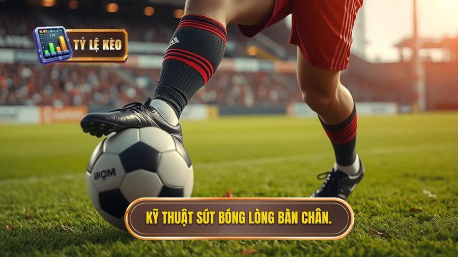 Tại sao kỹ thuật sút bóng bằng lòng bàn chân phải lại quan trọng?