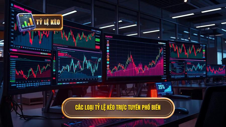 Các loại tỷ lệ kèo trực tuyến phổ biến