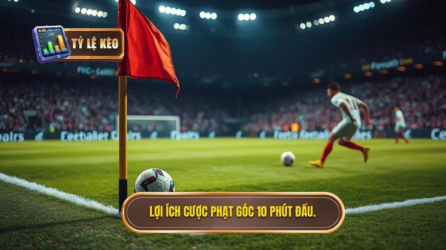 Tại sao nên chọn kèo cược đội nhận quả phạt góc trong 10 phút đầu?