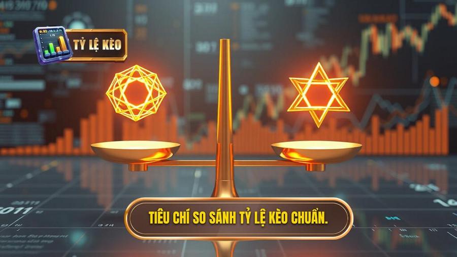 Tiêu chí so sánh tỷ lệ kèo chuẩn.