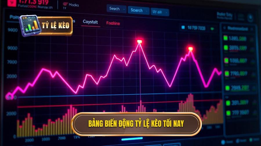 Bảng biến động tỷ lệ kèo tối nay