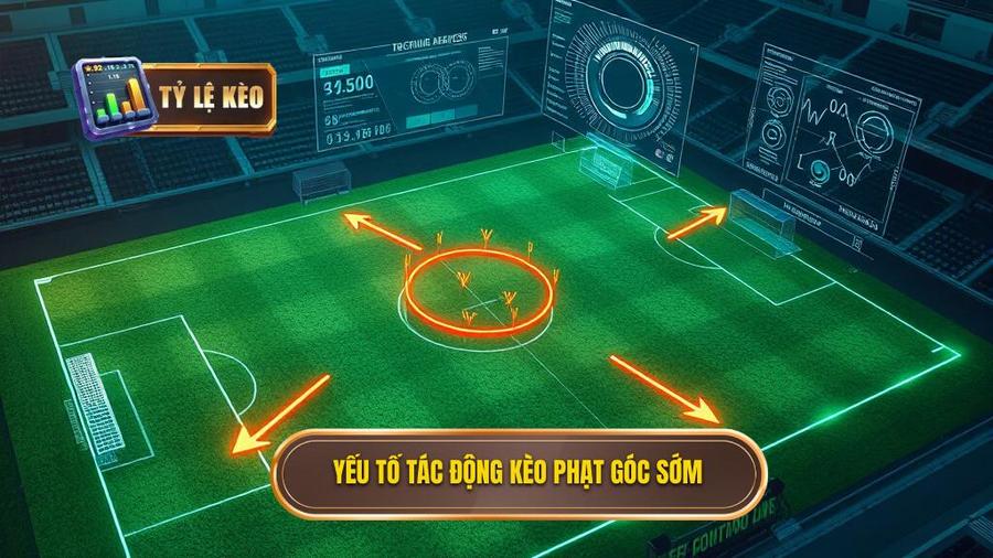 Phân tích đa chiều: Các yếu tố tác động đến kèo phạt góc sớm