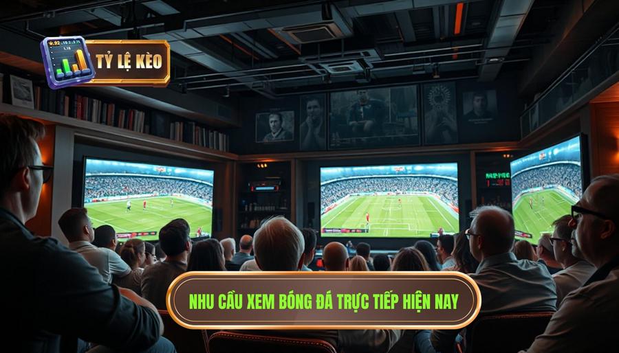 Xem trực tiếp bóng đá ở đâu tốt nhất? Phân tích các nền tảng hàng đầu hiện nay 1 Nhu cầu xem trực tiếp bóng đá và thực trạng hiện nay
